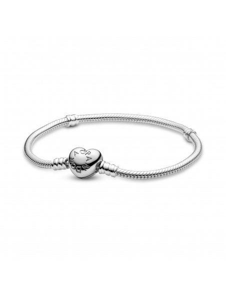 Pandora Bracciale Moments con Chiusura a Cuore Misura 20