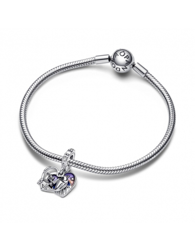 Disney X Pandora. WallE. Pendente a Cuore Eve e WallE che si illumina al buio