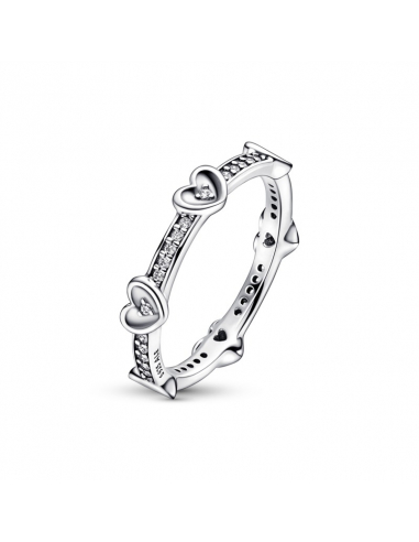 Pandora Anello Cuori Splendenti Misura 50