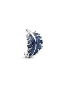 Pandora Charm Piuma Curva Blu 2