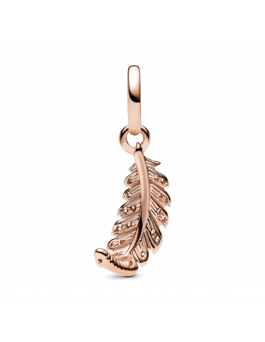 Pandora Charm pendente Piuma Curva Fluttuante