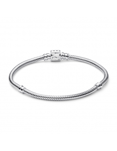 Pandora X Marvel Bracciale Pandora Moments con Maglia Snake e Chiusura con Logo Marvel Misura 18