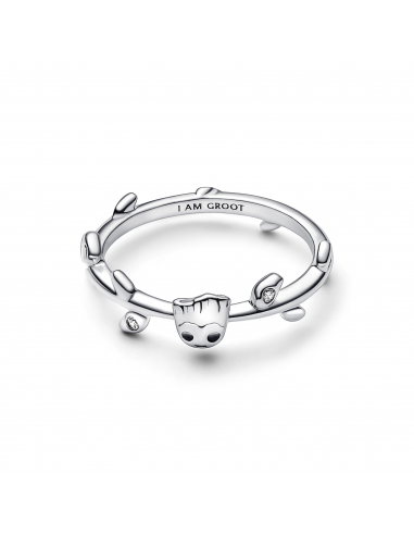 Pandora X Marvel Guardiani della Galassia Marvel. Groot. Anello con Foglie Misura 56