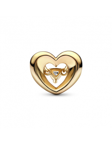 Pandora Charm Cuore Splendente con Pietra