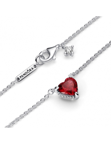 Pandora Collana Cuore Rosso