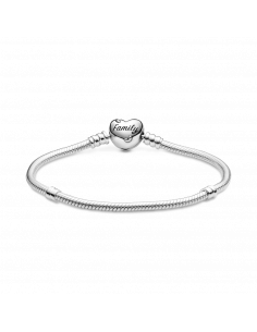 Pandora Bracciale con Chiusura a Cuore albero della Famiglia Misura 21 2