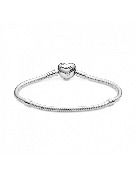 Pandora Bracciale con Chiusura a Cuore albero della Famiglia Misura 21