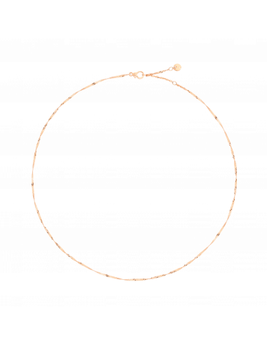 COLLANA DODO ESSENTIAL TORCHION. ORO ROSA