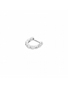 ORECCHINI DODO GRANELLI. ARGENTO