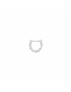 ORECCHINO DODO GRANELLI. ARGENTO 2