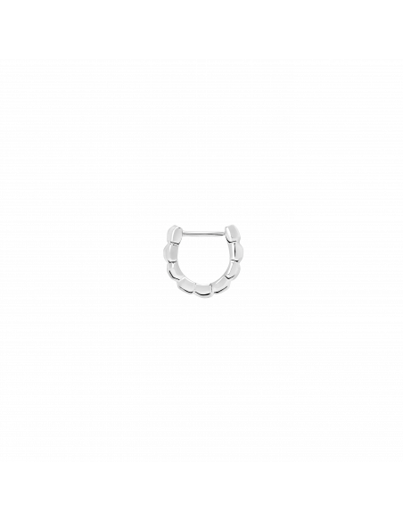 ORECCHINO DODO GRANELLI. ARGENTO