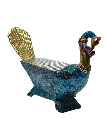 SOPRAMMOBILE IN ARGENTO. RIPRODUZIONE DI UN ANTICO STRUMENTO MUSICALE GAMBANG KAYU GIAVANESESMA