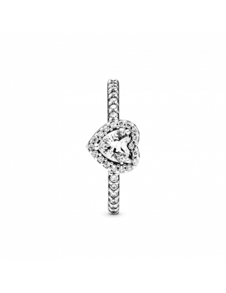 Pandora Anello Cuore in Rilievo Misura 52
