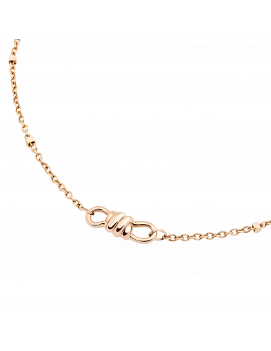 BRACCIALE DODO NODO SOFT. ORO ROSA MISURA XXL