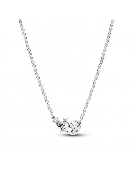 Pandora Collana Luna Crescente e Stelle