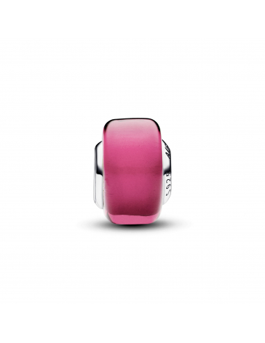 Pandora Mini Vetro di Murano Rosa