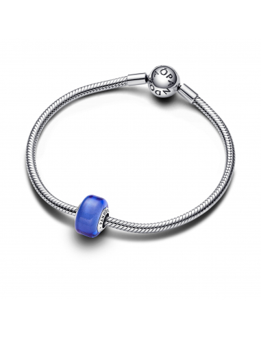 Pandora Mini Vetro di Murano Blu