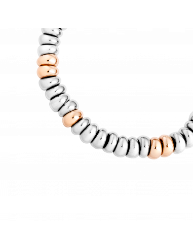 BRACCIALE DODO RONDELLE BOLD. ARGENTO MISURA L
