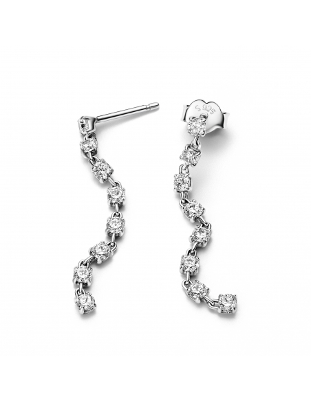 Pandora Orecchini Pendenti Cascata di Pietre