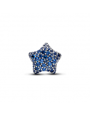 Pandora Charm Stella Pave Blu