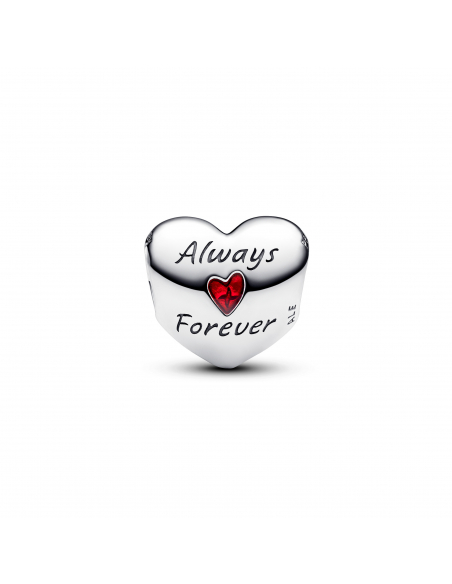 Pandora X Disney. Cuore Mickey  Minnie Always Forever