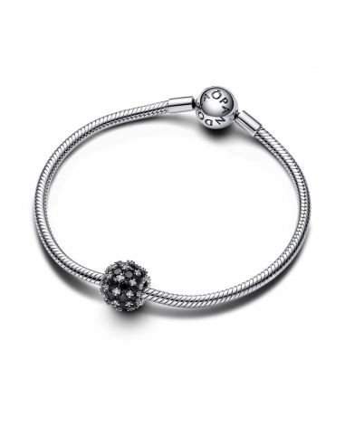 Pandora Charm PavE Pietre Luminose Nere