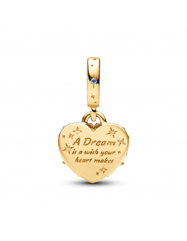 Pandora X Disney. Cenerentola. Pendente Carrozza e Cuore