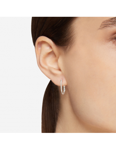 ORECCHINi HOOP DODO ESSENTIALS. ARGENTO