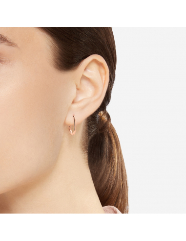 ORECCHINO HOOP DODO ESSENTIALS. ORO ROSA