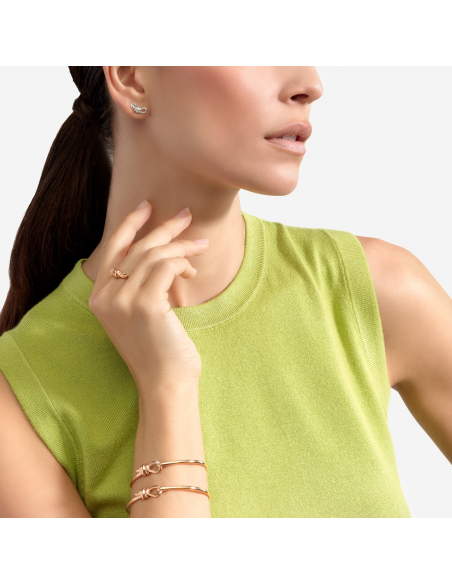 ORECCHINO DODO NODO ORECCHIO DESTRO. ARGENTO