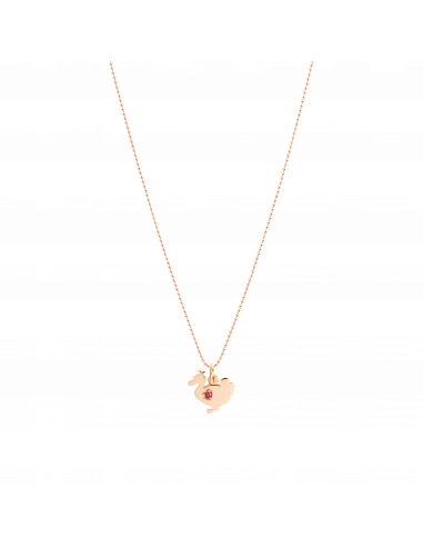 CHARM DODO LADY DODO IN EDIZIONE LIMITATA. ORO ROSA RUBINO