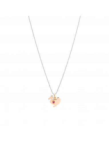 CHARM DODO LADY DODO IN EDIZIONE LIMITATA. ORO ROSA RUBINO