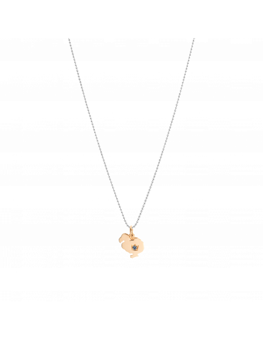 CHARM DODO IN EDIZIONE LIMITATA. ORO ROSA ZAFFIRO