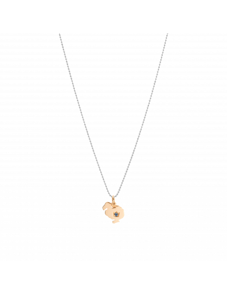 CHARM DODO IN EDIZIONE LIMITATA. ORO ROSA ZAFFIRO