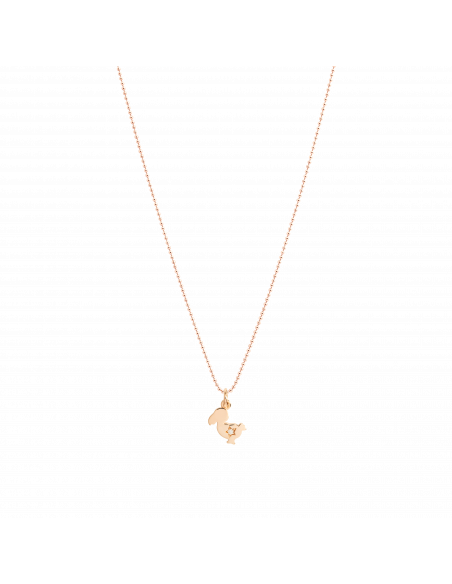 CHARM DODO JUNIOR IN EDIZIONE LIMITATA. ORO ROSA RUBINO