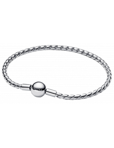 Pandora Bracciale Maglia Spiga con Chiusura a Sfera Misura 20