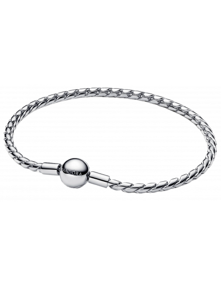 Pandora Bracciale Maglia Spiga con Chiusura a Sfera Misura 17