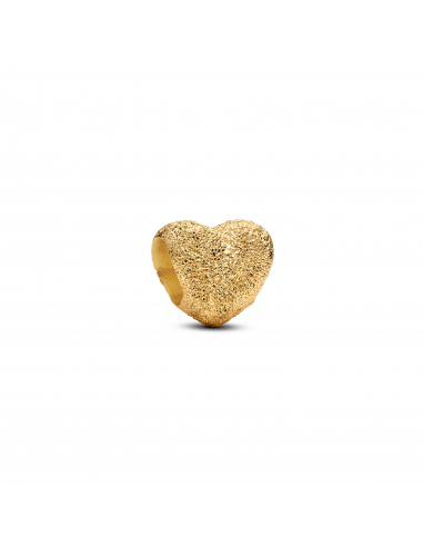 Pandora Mini Charm Cuore effetto diamantato