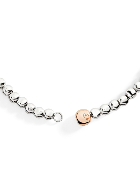 COLLANA DODO PEPITA. ARGENTO ORO ROSA