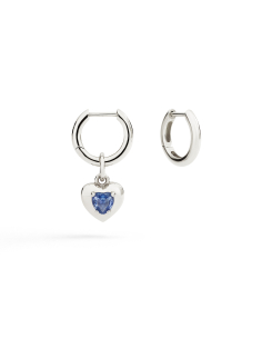 ORECCHINI DODO MINI HOOP. ARGENTO 2