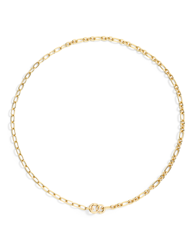 COLLANA DODO MAGLE APRIBILI. ARGENTO DORATO