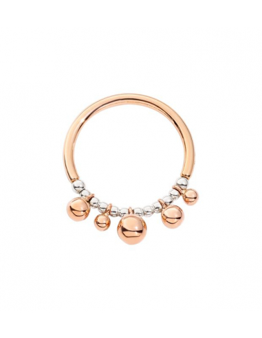 ANELLO DODO BOLLICINE. ORO ROSA MISURA 52