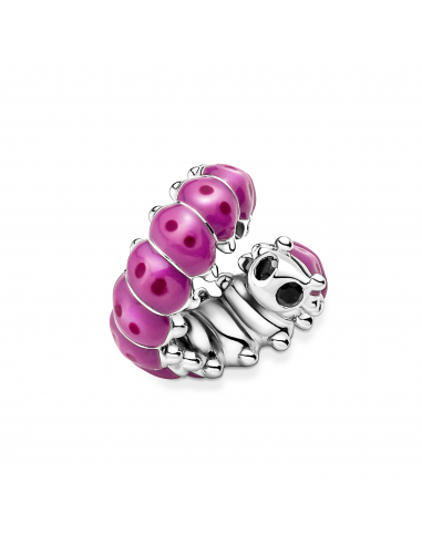 Ciondolo Pandora Bruco Rosa