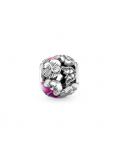 Pandora Charm Openwork Viole del Pensiero