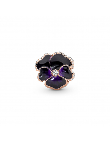 Ciondolo Pandora Viola del Pensiero