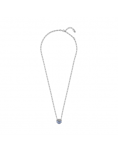 Collana Pandora Viola del Pensiero Blu Luminosa