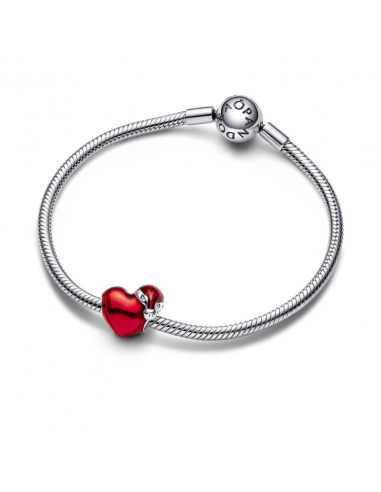 Pandora Charm Cuore Rosso Natalizio