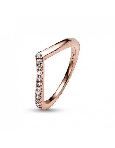 Pandora Anello Desiderio Scintillante Asimmetrico Misura 56